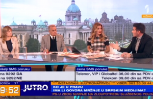 Gostovanje Marka Nedeljkovića na TV Prva Gostovanje Marka Nedeljkovića na TV Prva