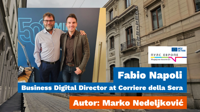 Fabio Napoli (Corriere della Sera) Pretplate su budućnost onlajn medija, kvalitetan sadržaj ključan
